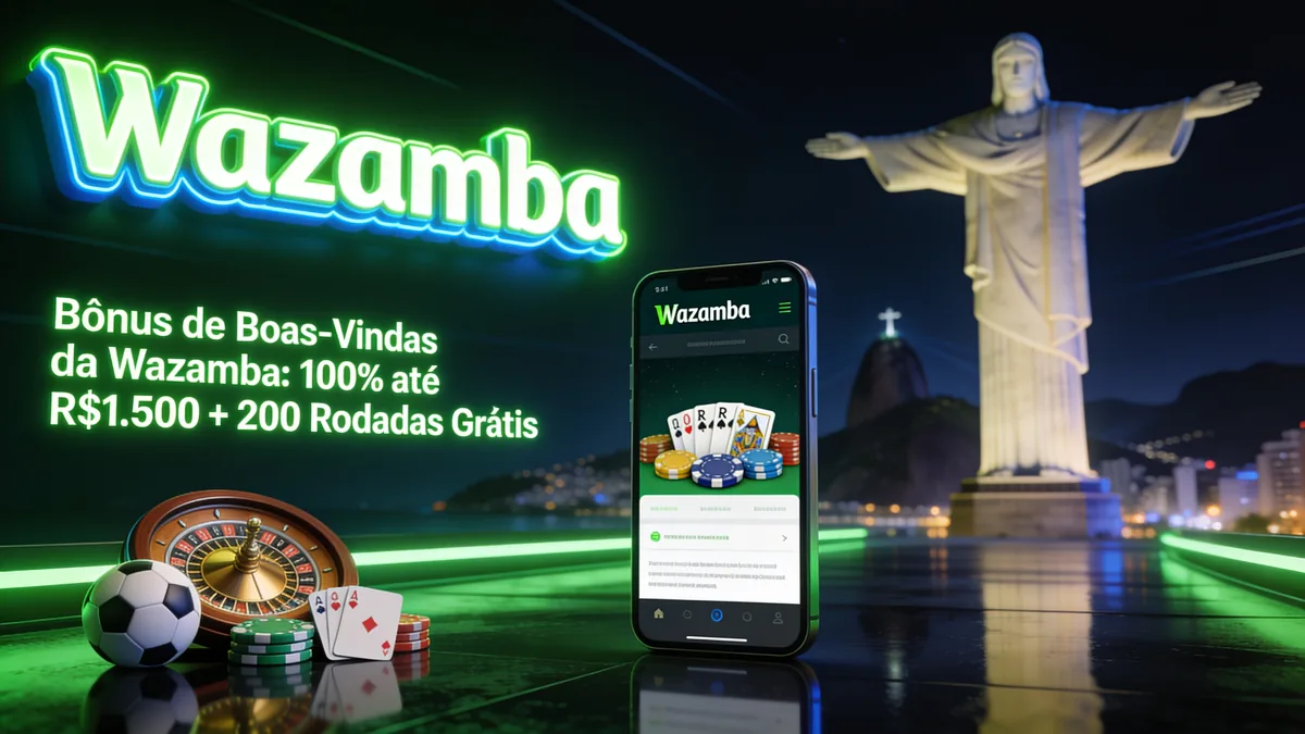 Bônus de Boas-Vindas da Wazamba: 100% até R$1.500 + 200 Rodadas Grátis — wazamba no Brasil